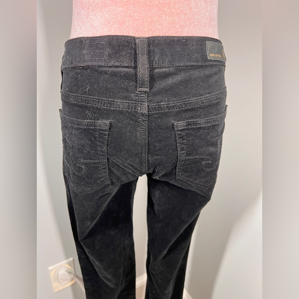 EUC AG Adriano Goldschmied The Legging Super Skinny Velvet Jeans - Picture 10 of 14